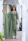 Sunrise Vol 3 By Vaniska Capsul Foil Kurti With Bottom Dupatta Wholesale Market In Surat